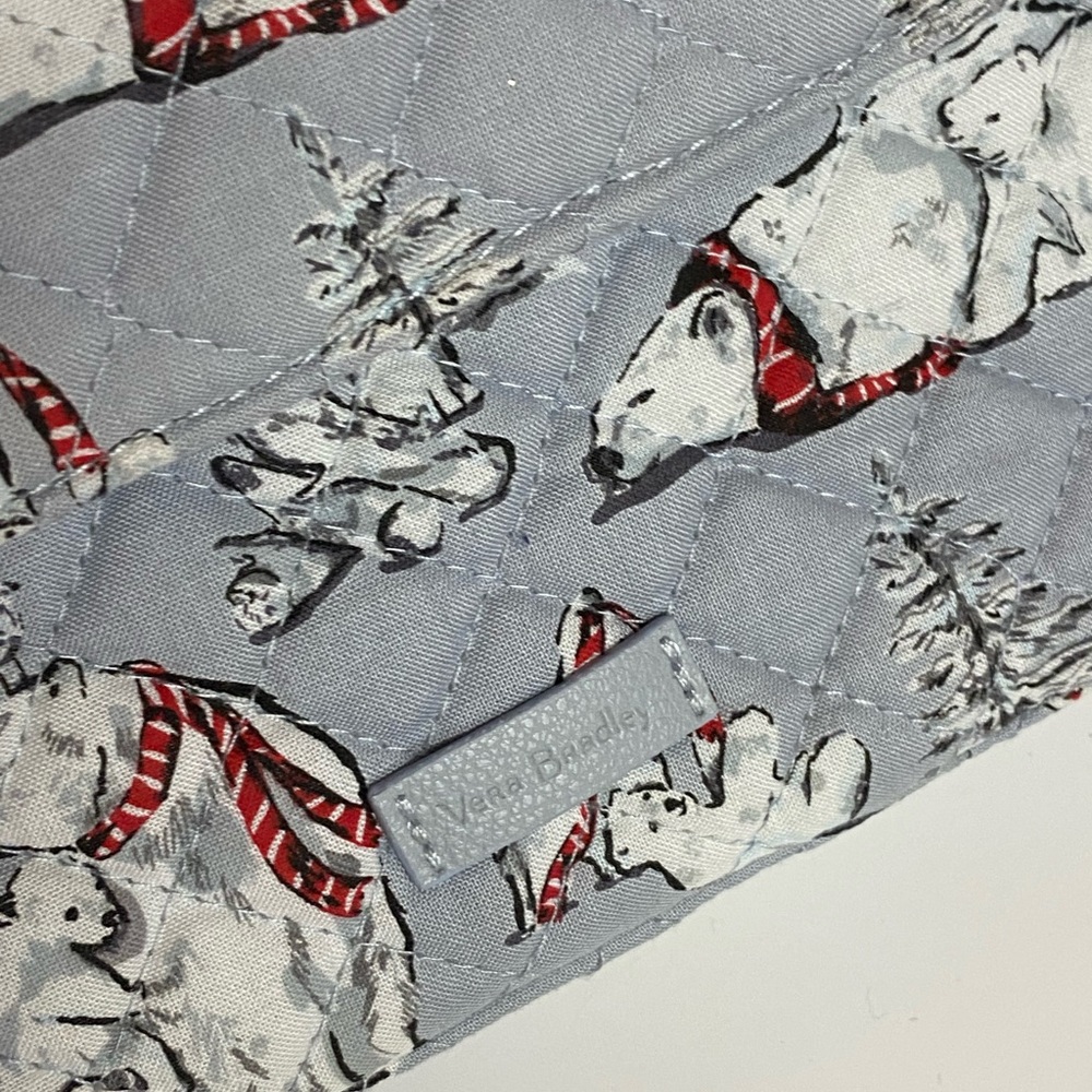 Vera Bradley Bears print cosmetic-brushes bag - Picture 8 of 10